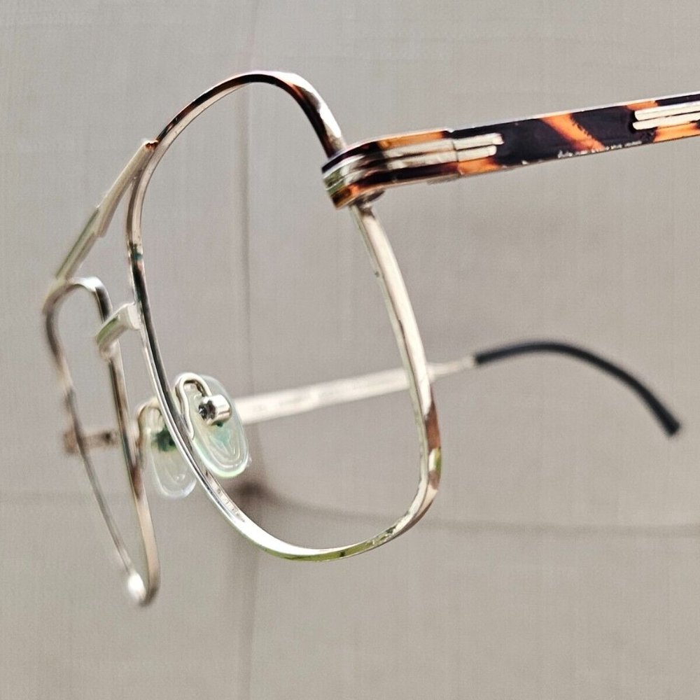 Swank Optical Vintage Men Eyeglasses Gold Tone KODIAK 58[]16 140 Glasses - Picture 2 of 11